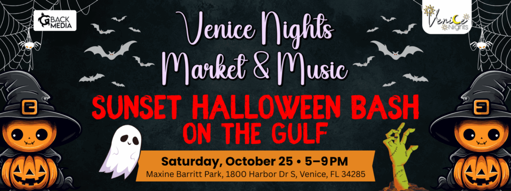 Sunset Halloween Bash in Venice, FL | Venice Nights Market