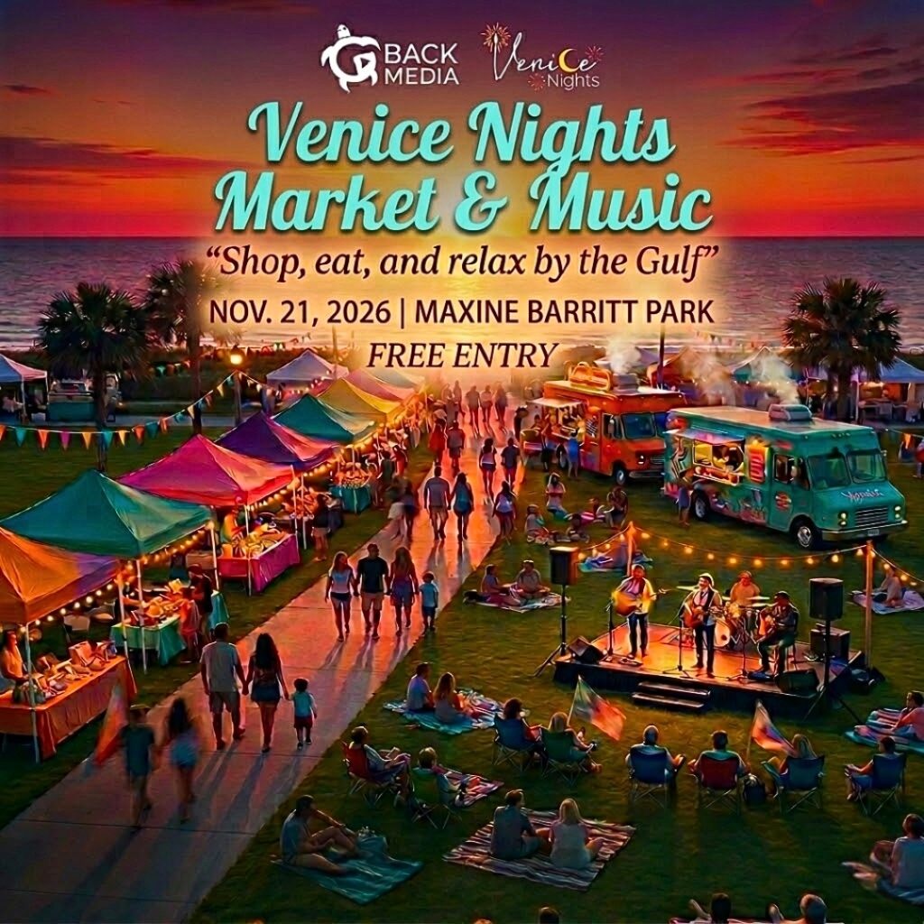 Venice Nights Market & Music at Maxine Barritt Park – Nov 21