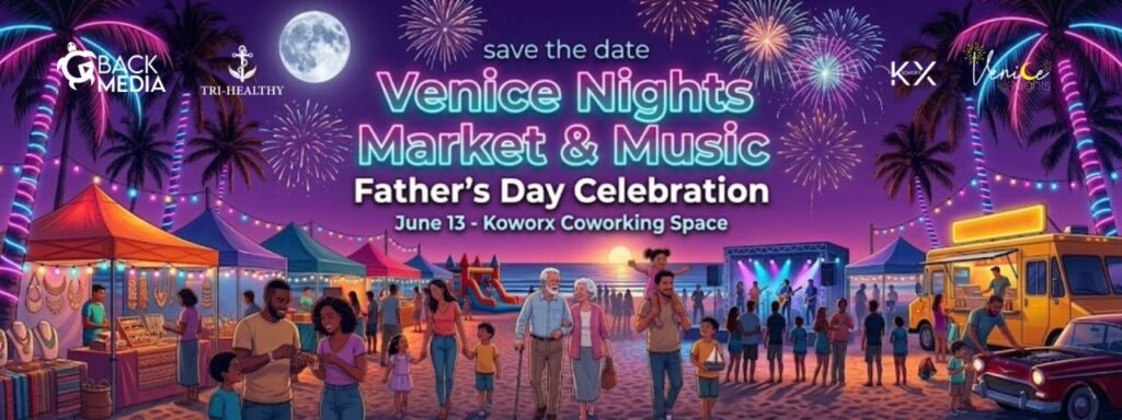 Venice Nights Market & Music - Father's Day Celebration in Venice FL