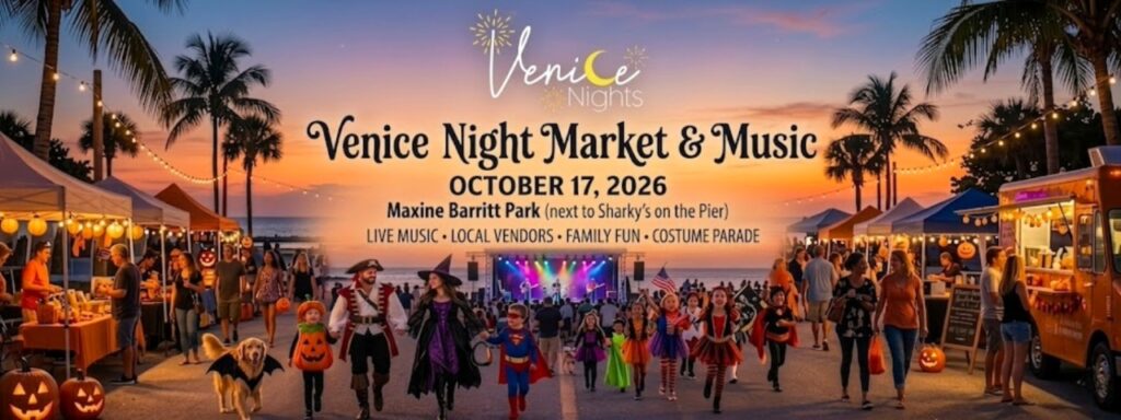 Venice Nights Market & Music Halloween Event