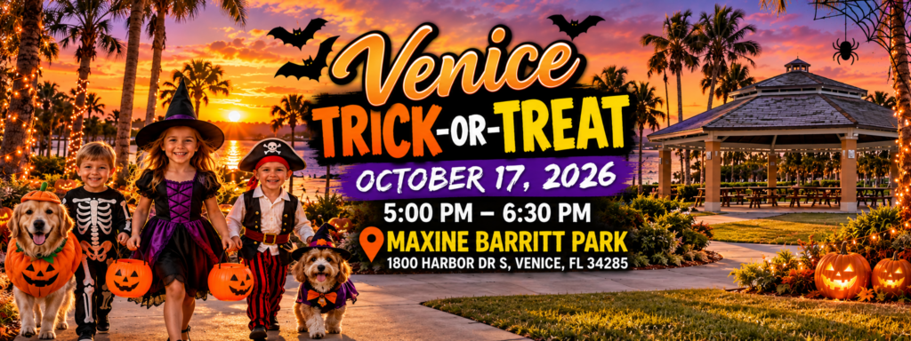 Venice Trick-or-Treat at Maxine Barritt Park on October 17, 2026